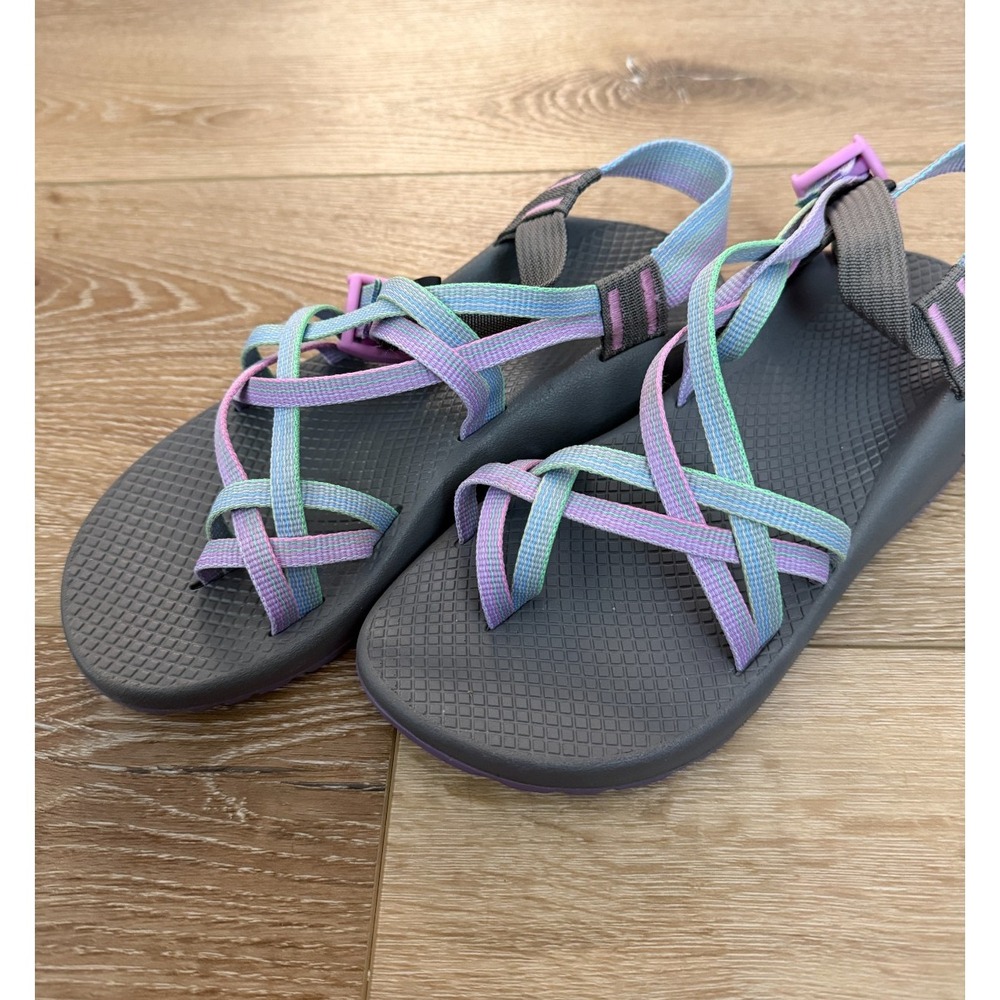 Chaco ZX/2 Classic Sandals Womens 8 Pastel Strappy Toe Loop Hiking Outdoor